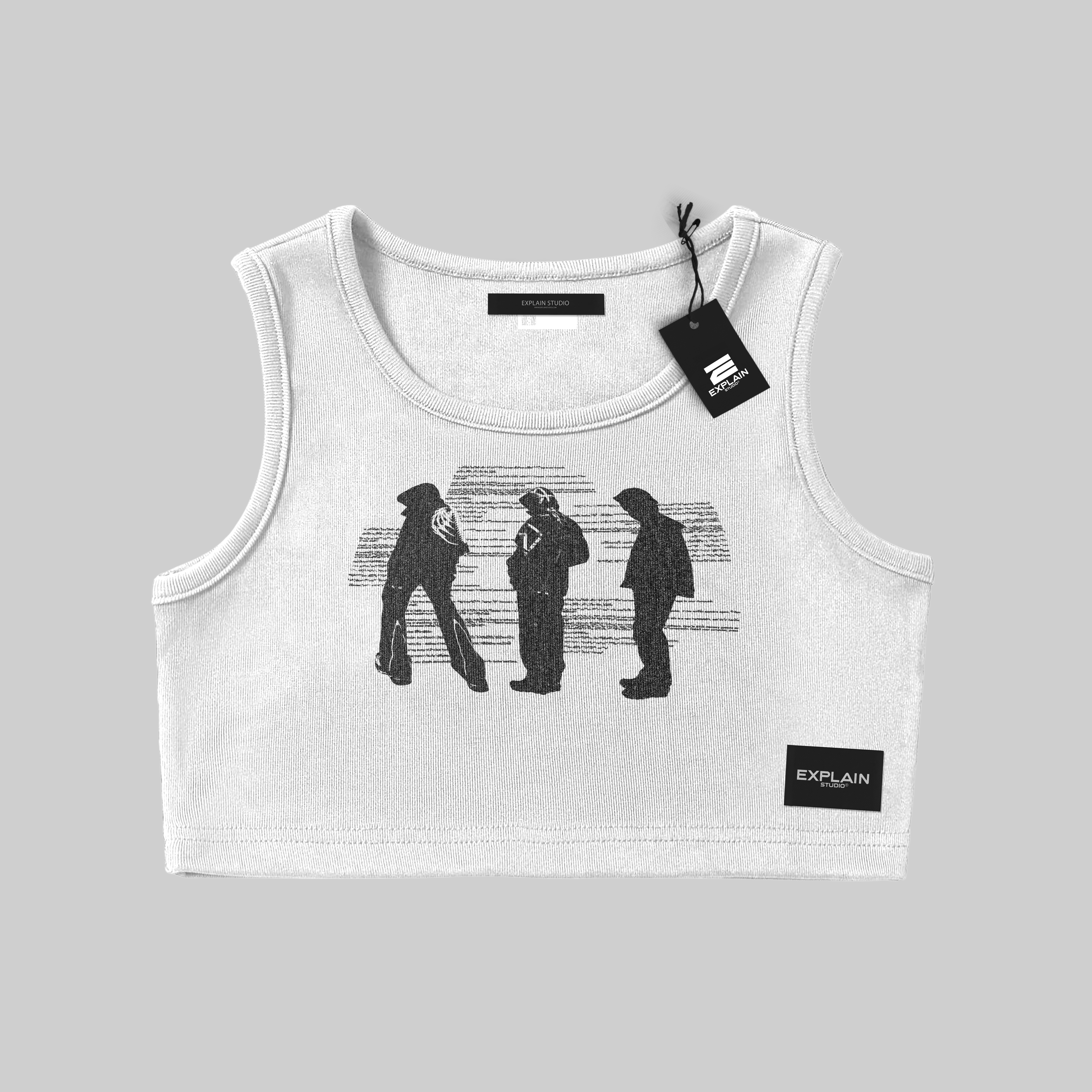 Cropped Tank Top - Women's - Explain Studio - Explain Studio